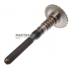 Abtriebswelle 4R70W 4R75E 4R75W (AOD, AODE, AODE-W) – Gesamtlänge 381 mm, 28 Zähne, Länge des verzahnten Teils 137 mm