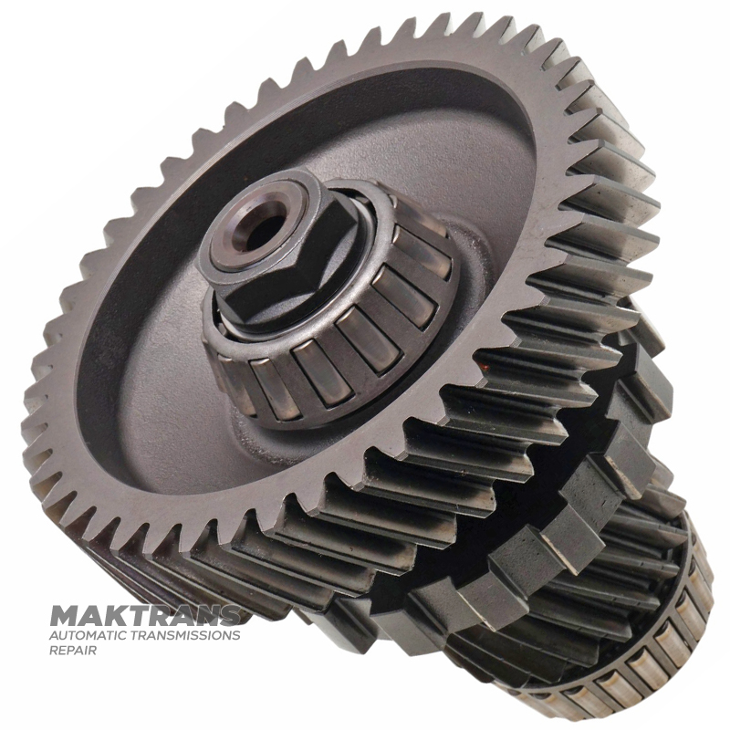 Das Hauptpaar (21-70) des JATCO JF613E Differentials besteht aus einer Zwischenwelle mit 21-45 Zähnen und einem Differentialzahnrad mit 70 Zähnen.