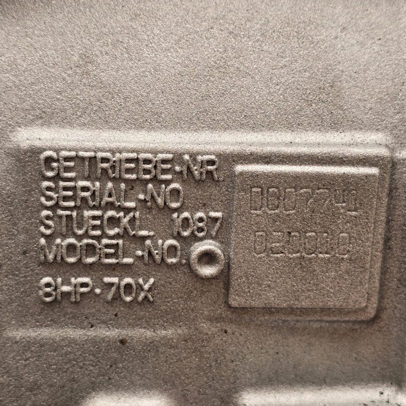 Generalüberholtes (fahrerprobtes) ZF 8HP70, 8HP70X Allradgetriebe — 1087020010, BMW X5 (E70) 30d xDrive 3.0 24V, 2008-2013