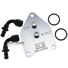 Adapter zum Anschluss zusätzlicher Kühlung und Filterung AW TF-71SC Peugeot Citroën