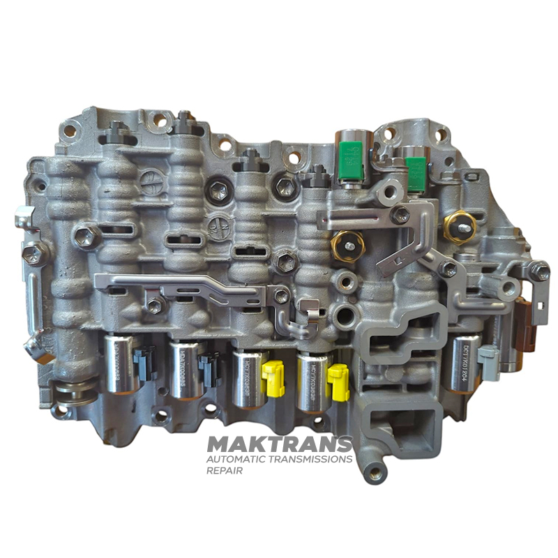 Ventilblock mit Aisin Warner TF-60SN VAG 09K Magnetventilen – aus neuen Getrieben ausgebaut, mit Drucksensoren