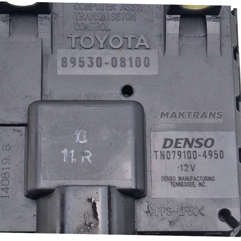 Elektronisches Steuergerät TCM U660, U760 — 89530-08100, DENSO TN07100-4950, Sienna GSL35L, (2GRFE) 3500CC 24-Ventil DOHC EFI (2010-2016)