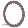 Satz Reibscheiben FORD 6F50, 6F55 / GM 6T70E, 6T75E - 6 Scheiben im Satz (121×1,6x24T)