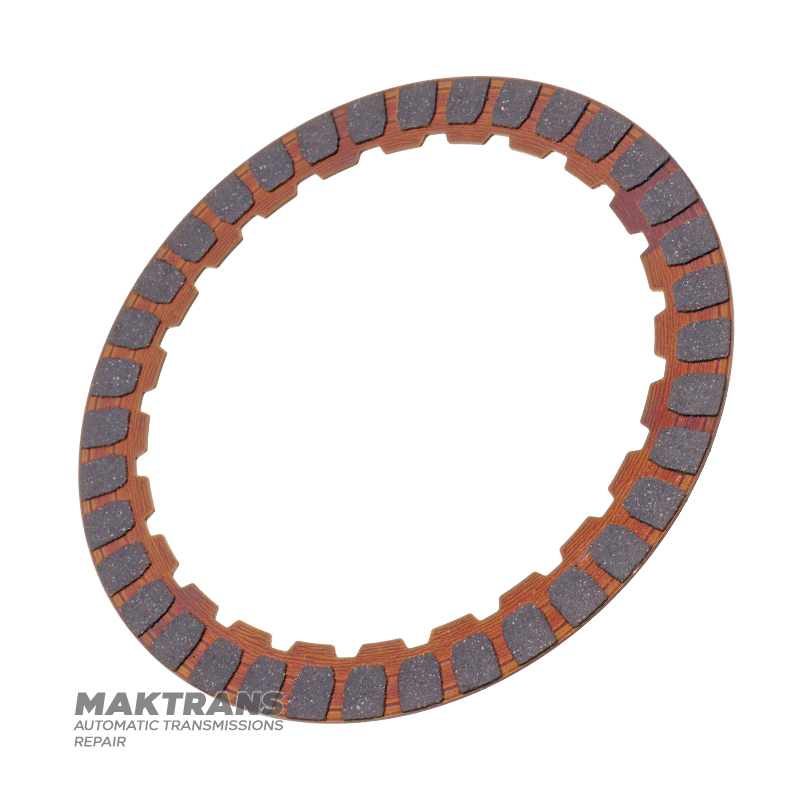 Satz Reibscheiben FORD 6F50, 6F55 / GM 6T70E, 6T75E – 6 Scheiben im Satz (121 x 1,6 x 24 Zähne), 24264339, DT4Z-7B164-A, 7T4Z-7B164-A