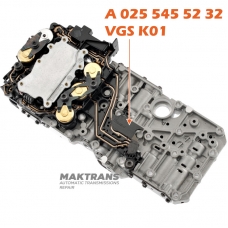 Ventilblock mit Magnetventilen und Elektronikeinheit Mercedes-Benz 722.7 — VGS K01, A0255455232
