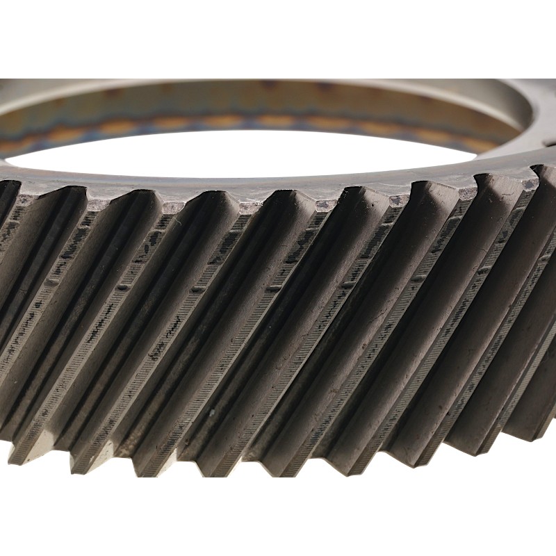 Schrägverzahntes Differenzialgetriebe AW TF-71SC Stellantis (Peugeot Citroën) – 61 Zähne (Außendurchmesser 195,95 mm), 2 Kerben, Breite 42,40 mm, 12 Befestigungslöcher