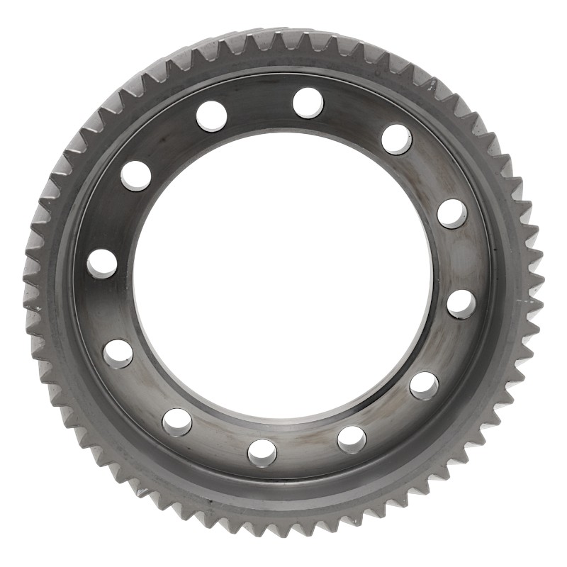 Schrägverzahntes Differenzialgetriebe AW TF-71SC Stellantis (Peugeot Citroën) – 61 Zähne (Außendurchmesser 195,95 mm), 2 Kerben, Breite 42,40 mm, 12 Befestigungslöcher