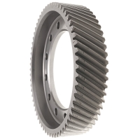 Schrägverzahntes Differenzialgetriebe AW TF-71SC Stellantis (Peugeot Citroën) – 61 Zähne (Außendurchmesser 196 mm), 1 Kerbe, Breite 42,05 mm, 12 Befestigungslöcher