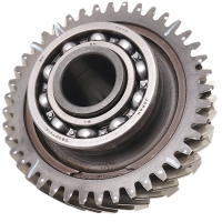 Zwischenrad für SUBARU 5EAT-Differentialantrieb – 41 Zähne (Außendurchmesser 125,35 mm) | 18 Zähne (Außendurchmesser 119 mm), 806240060, 31457AA060, 31457AA110, Lager DG407414 | 6208
