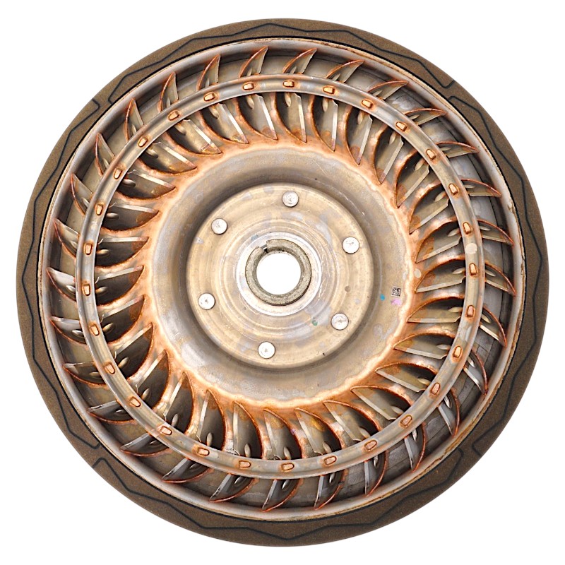 Repariertes Turbinenrad des Drehmomentwandlers FORD 8F35 (Code S) – mit neuer Reibbelag