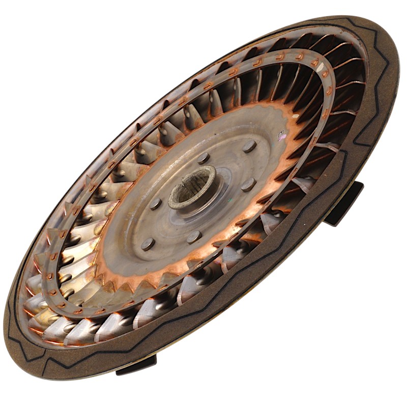 Repariertes Turbinenrad des Drehmomentwandlers FORD 8F35 (Code S) – mit neuer Reibbelag