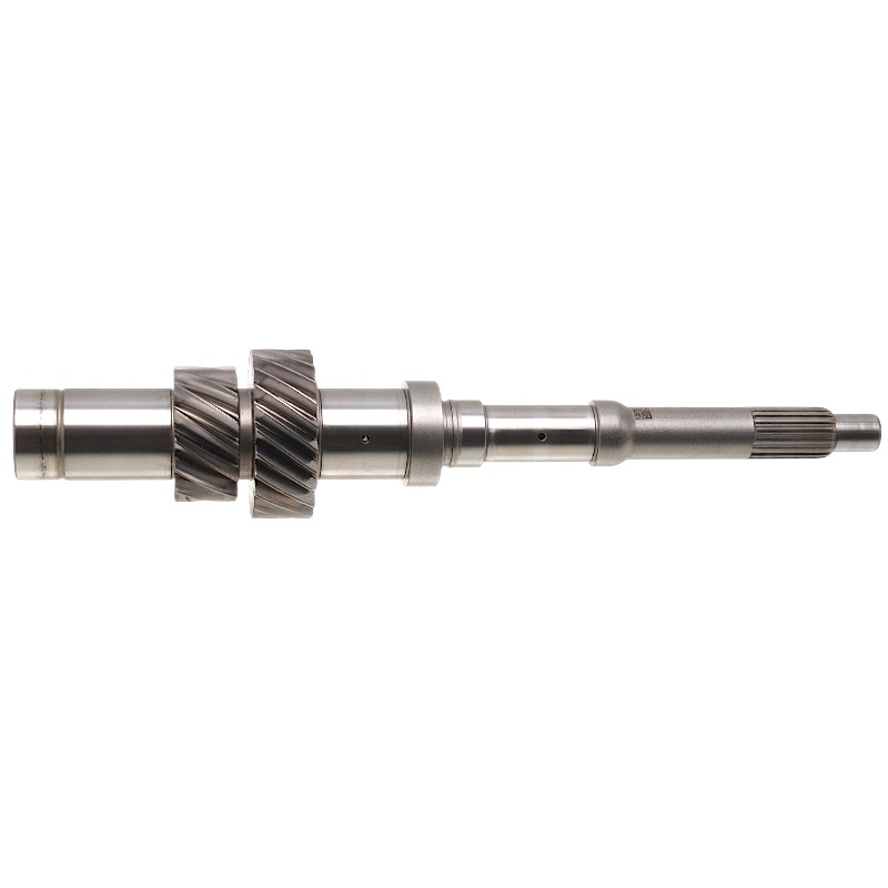 Eingangswelle K1 D8LF1 D8F48W 8-Gang-Nass-DCT - Gesamtwellenlänge 344 mm, Zahnräder auf der Welle 23 Zähne (Außendurchmesser 65,95 mm) | 14 Zähne (Außendurchmesser 52,40 mm)