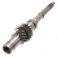 Eingangswelle K1 D8LF1 D8F48W 8-Gang-Nass-DCT - Gesamtwellenlänge 344 mm, Zahnräder auf der Welle 23 Zähne (Außendurchmesser 65,95 mm) | 14 Zähne (Außendurchmesser 52,40 mm)