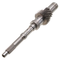 Eingangswelle K1 D8LF1 D8F48W 8-Gang-Nass-DCT - Gesamtwellenlänge 344 mm, Zahnräder auf der Welle 23 Zähne (Außendurchmesser 65,95 mm) | 14 Zähne (Außendurchmesser 52,40 mm)