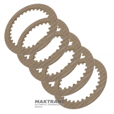 Reibscheibensatz für die Eingangskupplung (1. Ausführung) Daihatsu Mini – 1,65 mm Dicke, 83 mm Außendurchmesser, 30 Zähne, Alto USA 127700A