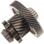 Zwischenwelle für Differentiale FORD 6F50N, 6F55N, 8F57 — 21 Zähne (2 Kerben, Außendurchmesser 85,90 mm), 68 Zähne (Außendurchmesser 164,40 mm, Breite 26,65 mm)