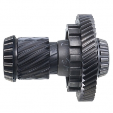 Zwischenwelle des Differentials A6GF1 (Gen2) — 49 Zähne (Außendurchmesser 123 mm, 1 Kerbe) / 17 Zähne (Außendurchmesser 60 mm, 3 Kerben), 4572026011, 4572226010 (Kunststoff-Lagerabscheider)