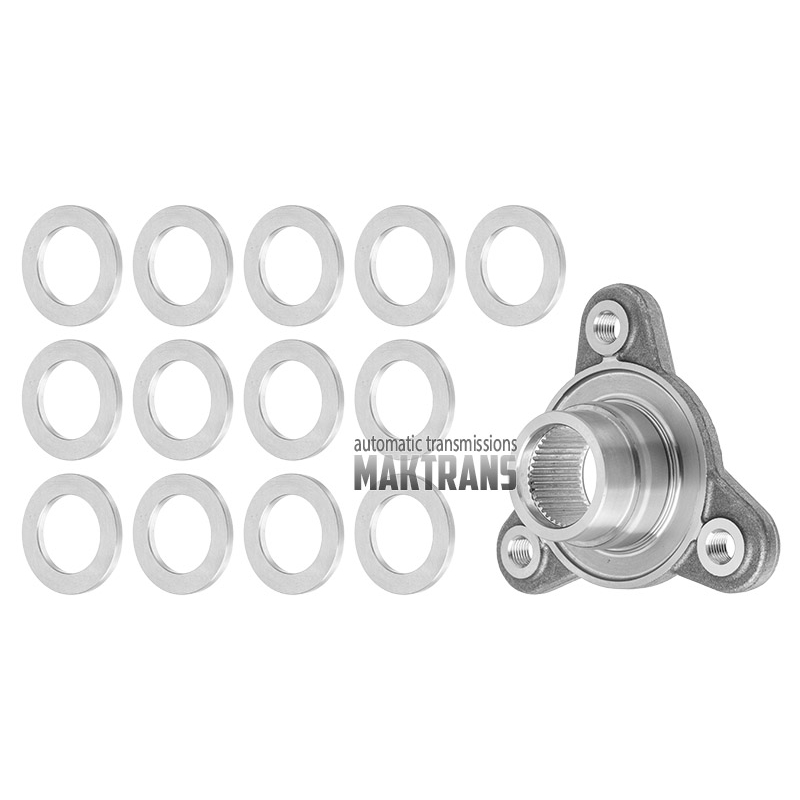 Hinterer Antriebsflansch (mit Unterlegscheiben) Verteilergetriebe ATC35L ATC350 O-FLK-ATC35L-RR-M12