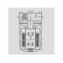 Automatikgetriebe-Hauptfilter (mit Überdruckventil und Filterverschmutzungsanzeige 25 µm)