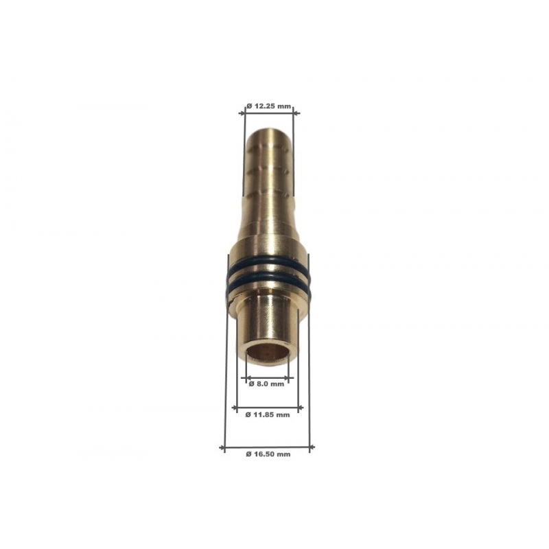 Verschraubungssatz zur Verrohrung des Mahle TO975 Thermostats (für einen Schlauch mit einem Innendurchmesser von 12 mm)